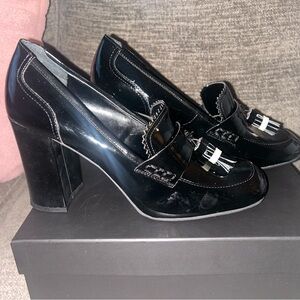 Tahari Black Patent Leather Heels